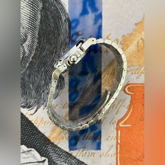 Men’s Luxury Stainless Steel Automatic Watch White Dial Nautilus Style 41mm - Picture 3 of 6